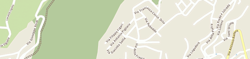 Mappa della impresa piredda giuliano a NUORO