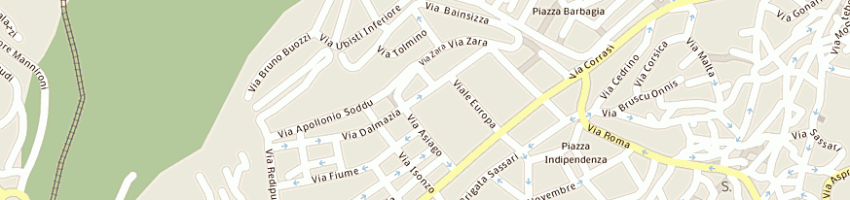 Mappa della impresa sardu maria francesca a NUORO
