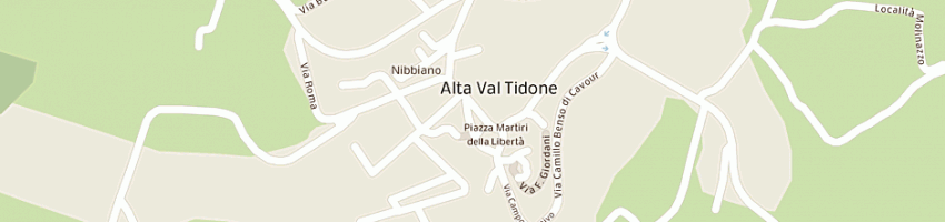 Mappa della impresa cassa di risparmio di parma e piacenza a NIBBIANO