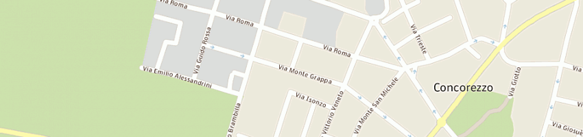 Mappa della impresa bicieffe srl uninominale a CONCOREZZO