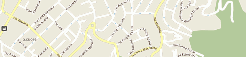 Mappa della impresa manconi graziella a NUORO