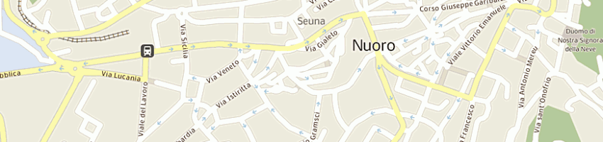 Mappa della impresa la fucina dell'orso di meloni mario a NUORO