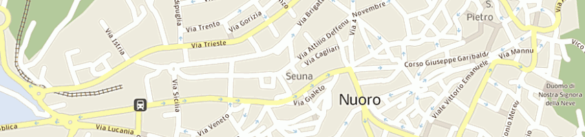 Mappa della impresa biorad di duilio usala sas a NUORO