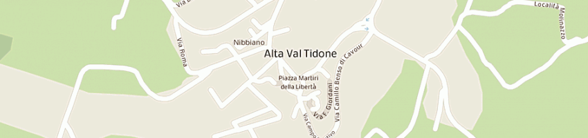 Mappa della impresa arredamenti febbroni a NIBBIANO