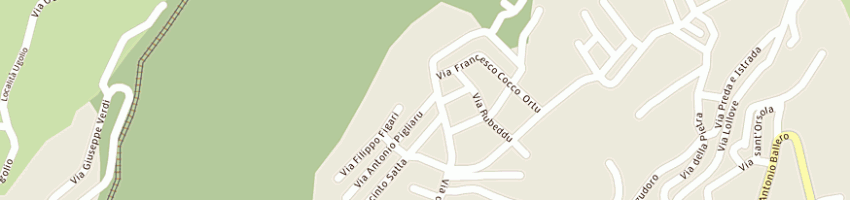 Mappa della impresa abraini agostino a NUORO