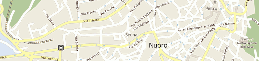 Mappa della impresa tipografia velox a NUORO