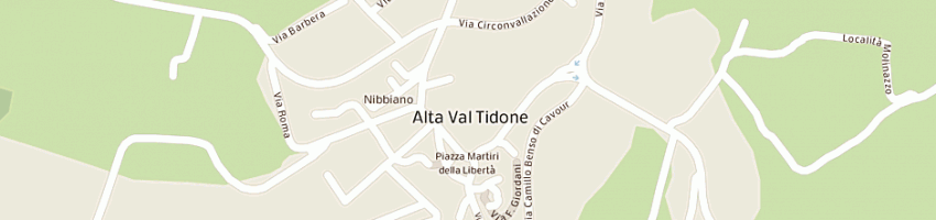 Mappa della impresa la valle ss a NIBBIANO