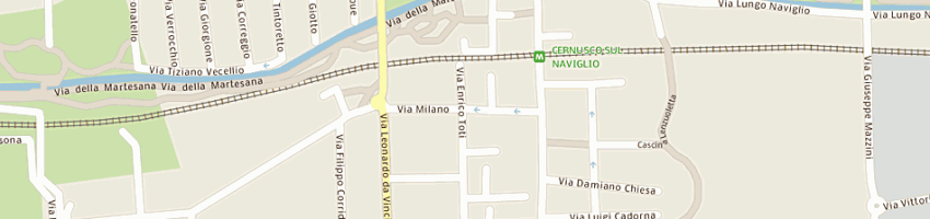 Mappa della impresa cernusco di nishio hiroshi a CERNUSCO SUL NAVIGLIO