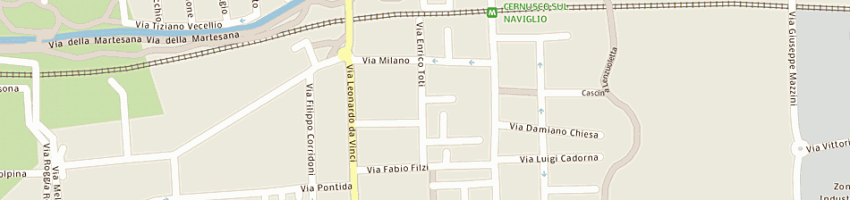 Mappa della impresa impresa di pulizia di ghianda luciana e c snc a CERNUSCO SUL NAVIGLIO