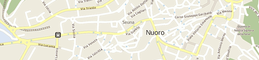 Mappa della impresa ticca giovanni a NUORO
