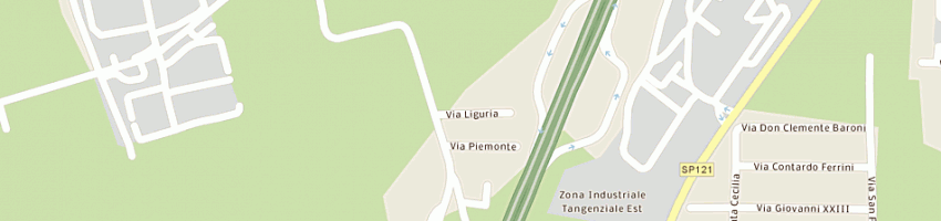 Mappa della impresa ranghetti evandro a CARUGATE