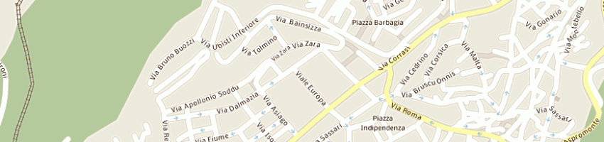 Mappa della impresa tm impianti srl a NUORO