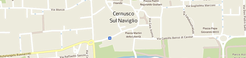 Mappa della impresa supernova case sas a CERNUSCO SUL NAVIGLIO