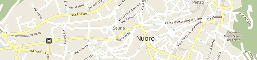 Mappa della impresa marchi dario a NUORO