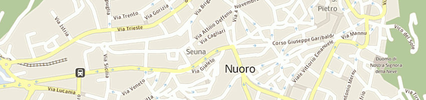 Mappa della impresa singolare abbigliamento donna a NUORO