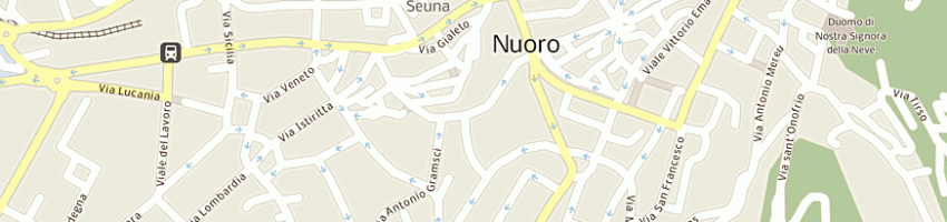 Mappa della impresa scintilla snc di sanna giovanni sebastiano e c a NUORO