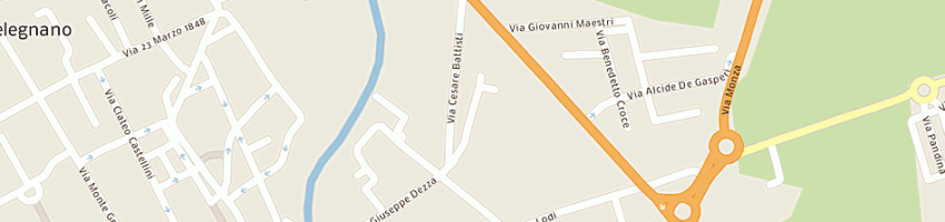 Mappa della impresa giberti pietro a MELEGNANO