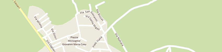 Mappa della impresa regione autonoma dela sardegna a MONTI