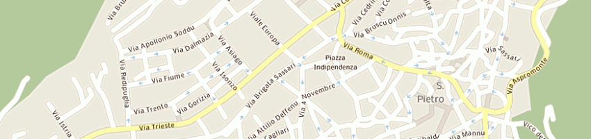 Mappa della impresa comune di nuoro a NUORO