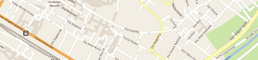 Mappa della impresa pierrot bar di sanguineti massimo e c- snc a CHIAVARI