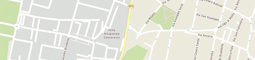 Mappa della impresa d'amico alessandro a CONCOREZZO