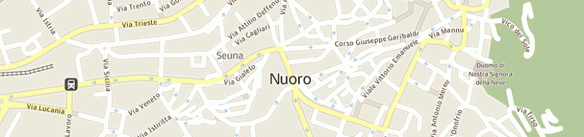 Mappa della impresa nuova ortopedia mori di mori e pittui snc a NUORO