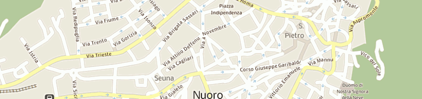 Mappa della impresa momenti di sport e c snc a NUORO