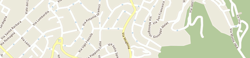 Mappa della impresa gusai raffaele a NUORO