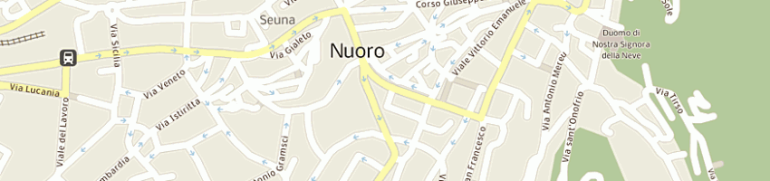 Mappa della impresa goddi giuseppa a NUORO