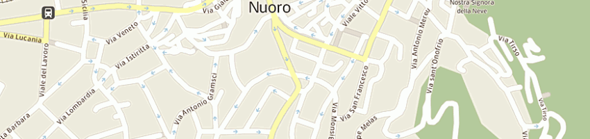 Mappa della impresa tecnodata snc a NUORO