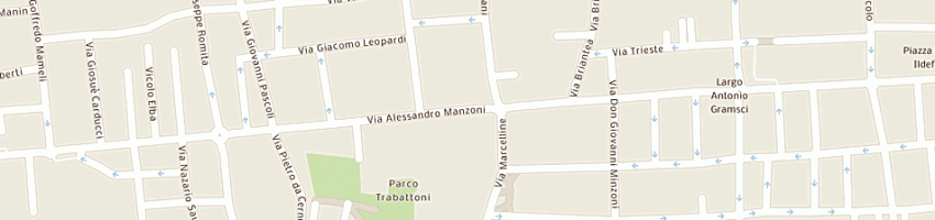Mappa della impresa studio associato di ingegneria e architettura ing mapelli alberto e a CERNUSCO SUL NAVIGLIO