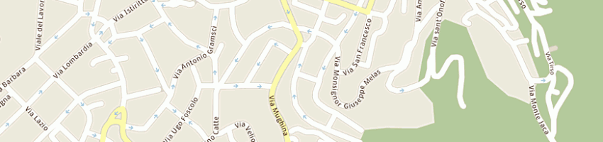 Mappa della impresa carboni francesco a NUORO