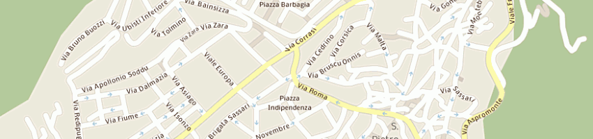 Mappa della impresa orru' antonio a NUORO