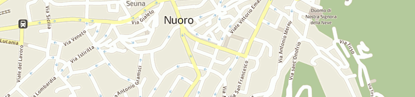 Mappa della impresa api a NUORO