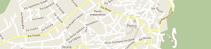 Mappa della impresa ersu a NUORO