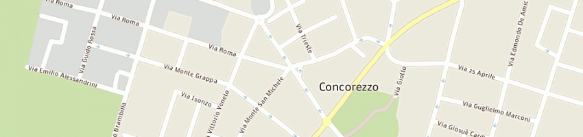 Mappa della impresa easy and fast di meucci roberto a CONCOREZZO