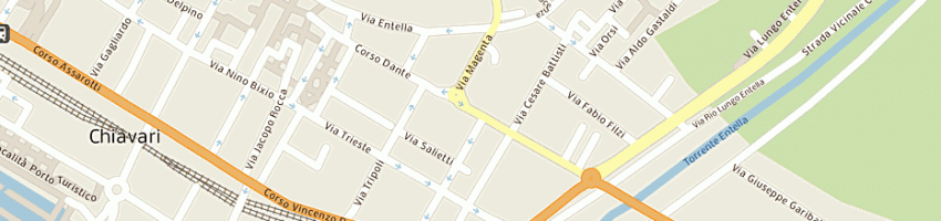 Mappa della impresa parrucchiere per signora marisa a CHIAVARI