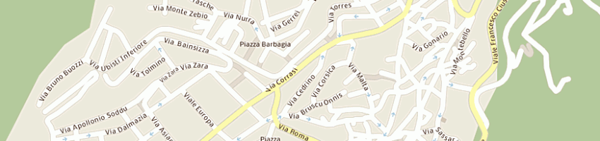 Mappa della impresa curreli cinzia a NUORO