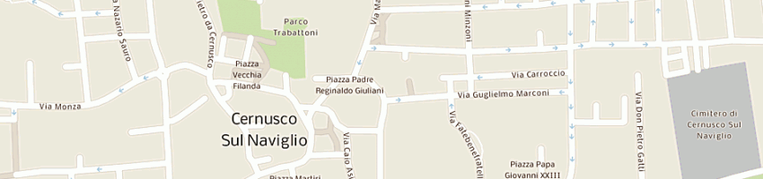 Mappa della impresa perone francesco a CERNUSCO SUL NAVIGLIO