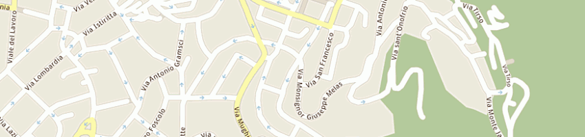Mappa della impresa guria antonio a NUORO