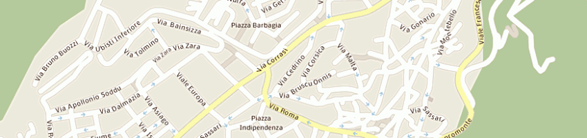 Mappa della impresa cofathec servizi spa a NUORO