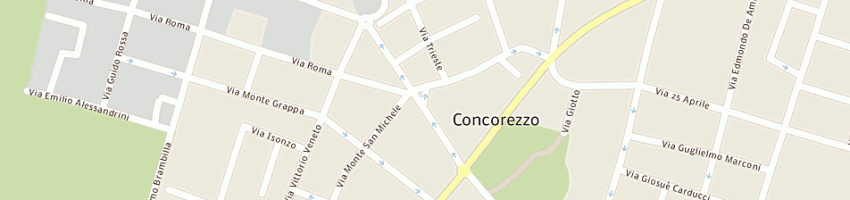 Mappa della impresa gemac (srl) a CONCOREZZO