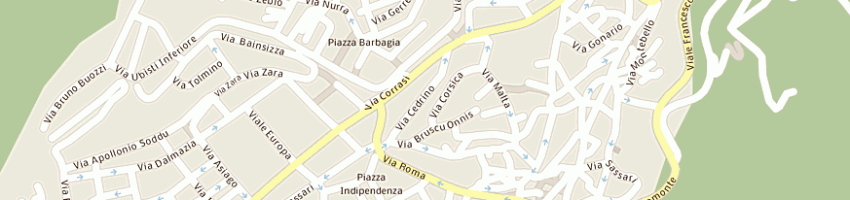 Mappa della impresa casa accoglienza santa lucia a NUORO