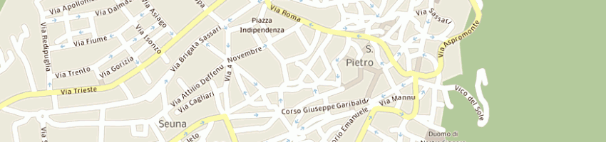 Mappa della impresa tesar srl a NUORO