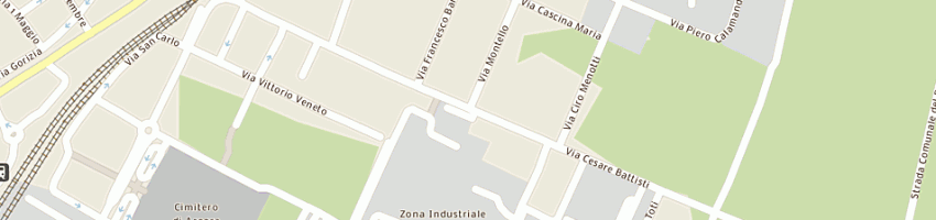Mappa della impresa penati daniele a ARCORE