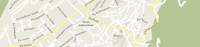Mappa della impresa spena fratelli a NUORO