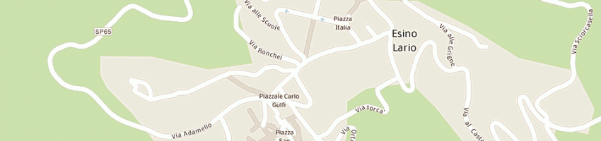 Mappa della impresa albergo la montanina a ESINO LARIO