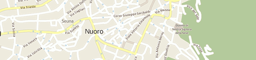 Mappa della impresa zizzi maria giovanna a NUORO