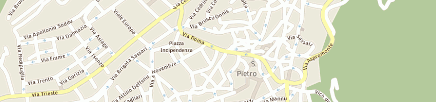 Mappa della impresa agenzia immobiliare dui a NUORO