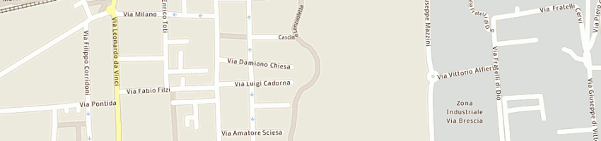 Mappa della impresa studio malgioglio sas a CERNUSCO SUL NAVIGLIO